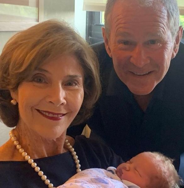 HT1. George W. Bush welcomes grandson named in honor of great-grandfathers