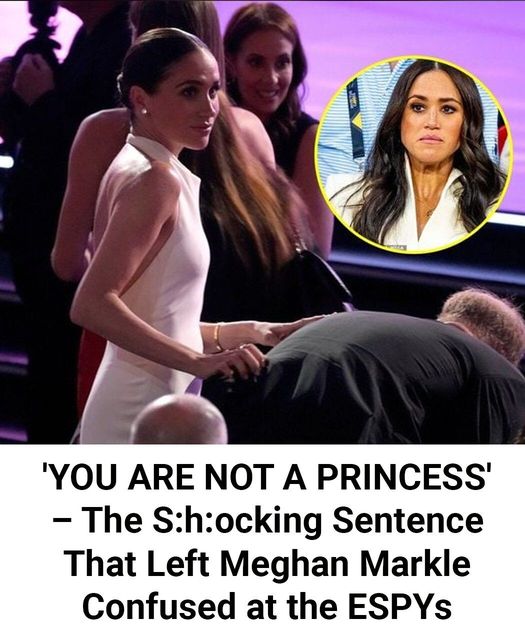 RF. The Shocking Sentence That Confused Meghan Markle at the ESPYs