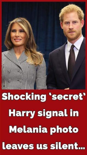 RF.Prince Harry’s ‘secret signal’ during meeting with Melania Trump revealed by body language expert