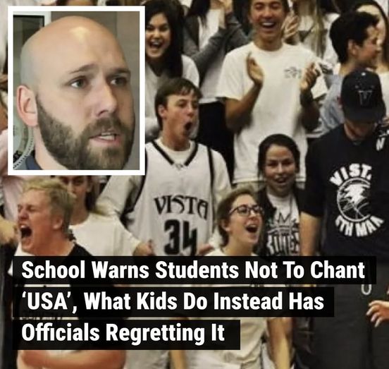 HT1. School Warns Students Not To Chant ‘USA’, What Kids Do Instead Has Officials Regretting It