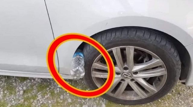 HT4. If You See A Plastic Bottle On Your Tire, Be Warned