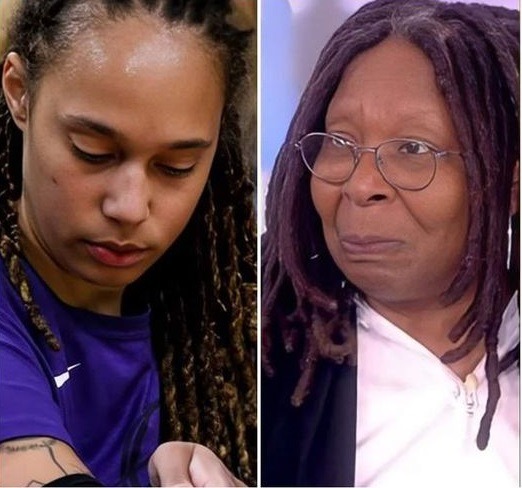 HT6. Whoopi Goldberg VOWS to go with Brittney Griner if she leaves America: THERE IS NO RESPECT FOR TALENT HERE’